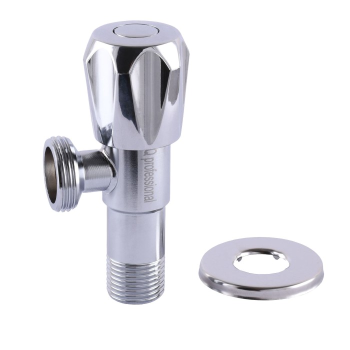 Кран вентильний кутовий Professional 1/2″X3/4″ NV-QP999 Кран вентильний кутовий Professional 1/2″X3/4″ NV-QP999