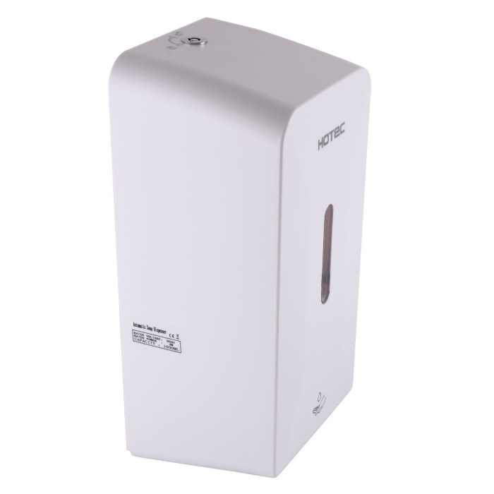Дозатор сенсорний для антисептика/рідкого мила HOTEC 13.503 ABS White,1000мл,(DC 4*1.5V-тип C-LR14) Дозатор сенсорний для антисептика/рідкого мила HOTEC 13.503 ABS White,1000мл,(DC 4*1.5V-тип C-LR14)