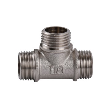Трійник 1/2″ЗЗЗ нікельований NT332S OPTIMUM