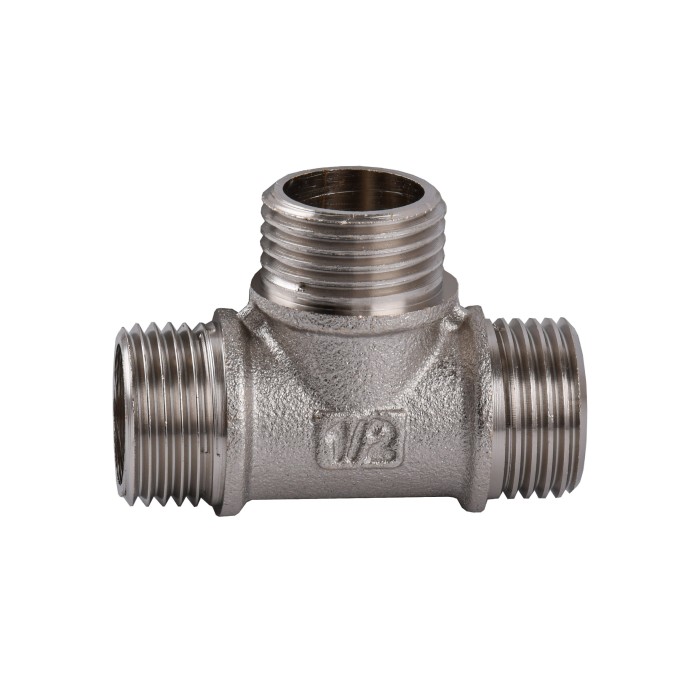 Трійник 1/2″ЗЗЗ нікельований NT332S OPTIMUM Трійник 1/2″ЗЗЗ нікельований NT332S OPTIMUM
