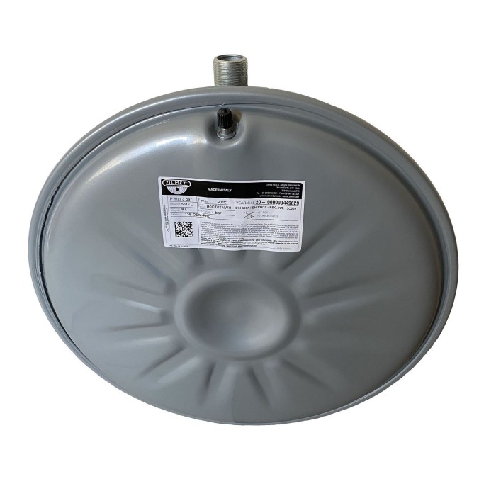 Бак Zilmet oem-pro для монтажу в котли плоский Арт. 531 8л. 3bar рифлений ( 13B6000848 ) Бак Zilmet oem-pro для монтажу в котли плоский Арт. 531 8л. 3bar рифлений ( 13B6000848 )