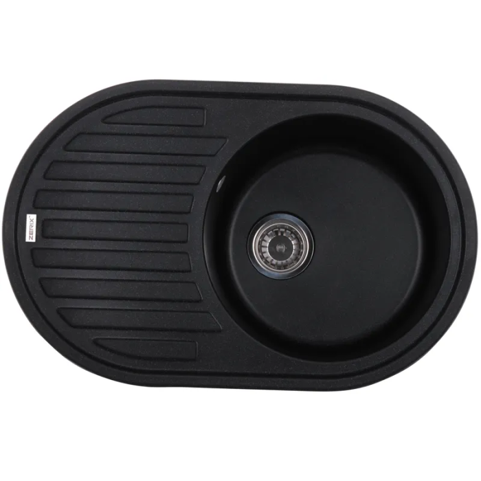 Мийка кухонна Zerix ZS-7750R-03 Чорна (ZX4556) Мийка кухонна Zerix ZS-7750R-03 Чорна (ZX4556)