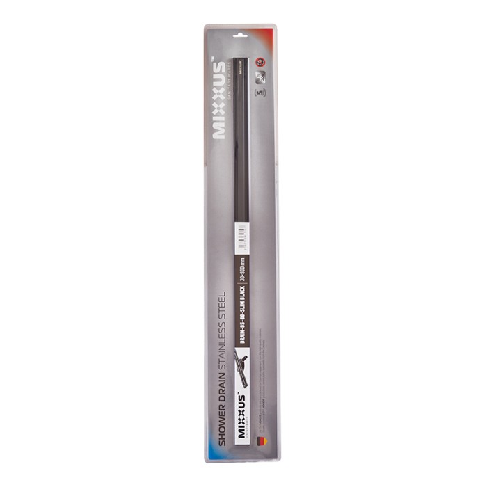 Душовий трап з нерж. сталі SUS304 Mixxus Drain-05-80-Slim Black (30x800мм) (Чорний) (MI6171) Душовий трап з нерж. сталі SUS304 Mixxus Drain-05-80-Slim Black (30x800мм) (Чорний) (MI6171)