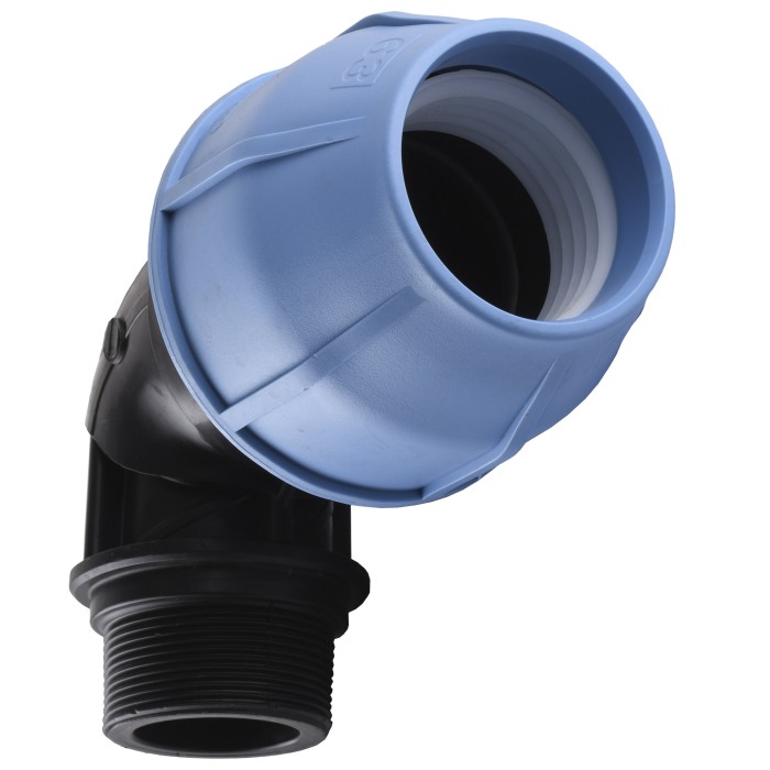 Коліно ПНД Vsplast 63*2 '' ЗР 4003 Коліно ПНД Vsplast 63*2 '' ЗР 4003