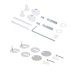 Унітаз підвісний Crow Rimless 485х340х330 мм, White, з сидінням Slim Duroplast/ Soft-close/ Quick Release QT05335171RW Qtap