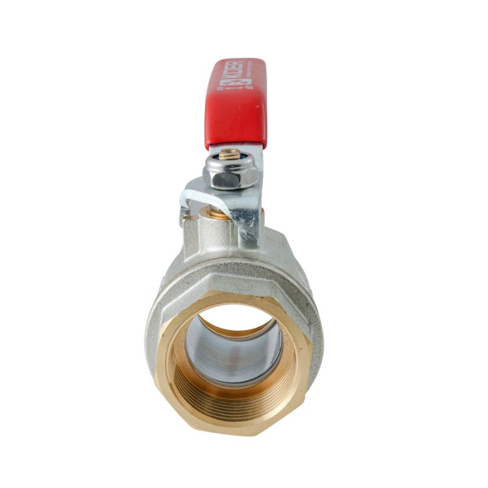 Кран кульовий ГГВ Koer Extreme KE.214-32 - 1 1/4" FF ручка "важіль" червона (KR5747) Кран кульовий ГГВ Koer Extreme KE.214-32 - 1 1/4" FF ручка "важіль" червона (KR5747)