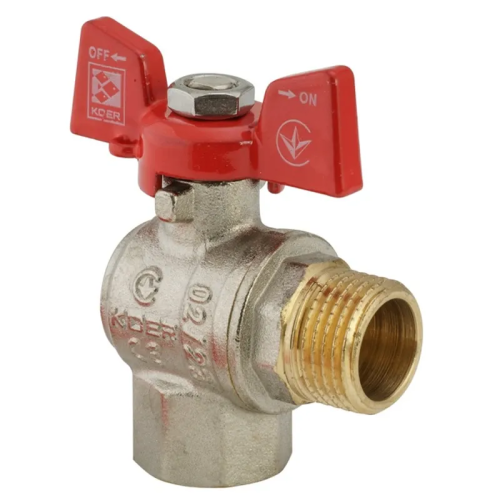 Кран кульовий Koer 1/2" ГШМ кутовий (KR.208) (KR2805)
