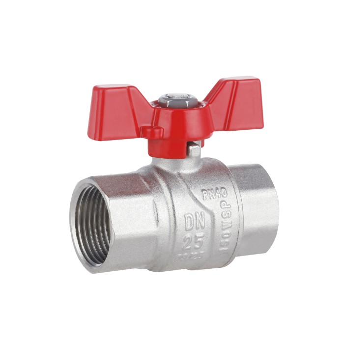 Кран кульовий Thermo Alliance Forte 1" ВР для води (метелик) SF602W25 Кран кульовий Thermo Alliance Forte 1" ВР для води (метелик) SF602W25
