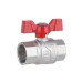 Кран кульовий Thermo Alliance Forte 1" ВР для води (метелик) SF602W25