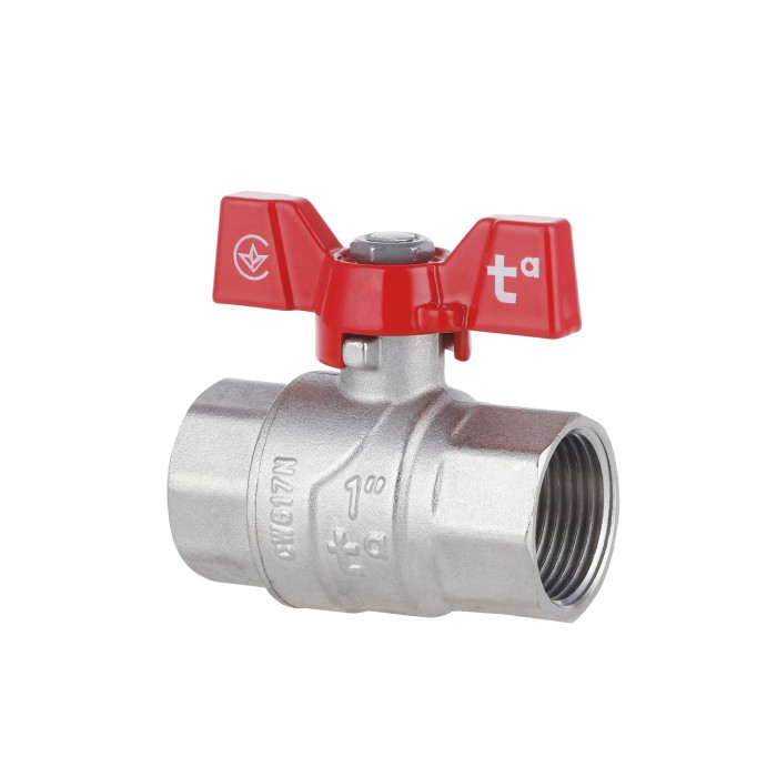 Кран кульовий Thermo Alliance Forte 1" ВР для води (метелик) SF602W25 Кран кульовий Thermo Alliance Forte 1" ВР для води (метелик) SF602W25