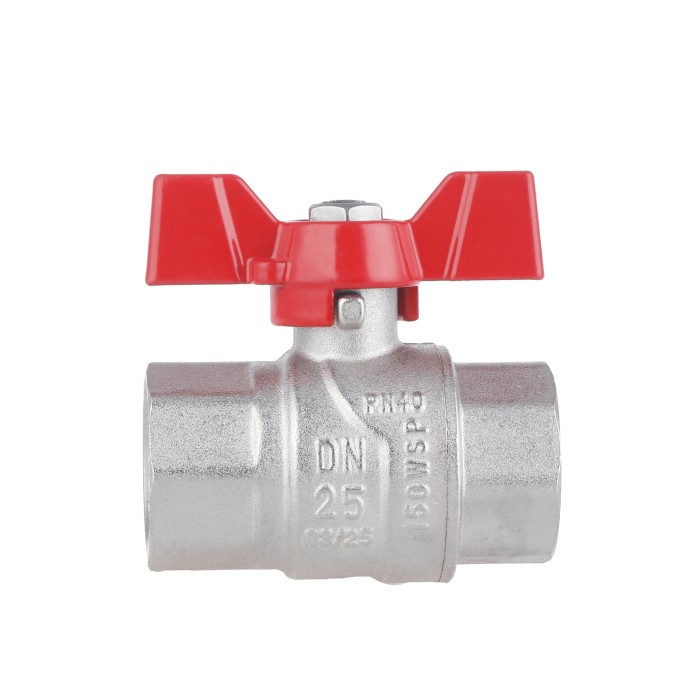 Кран кульовий Thermo Alliance Forte 1" ВР для води (метелик) SF602W25 Кран кульовий Thermo Alliance Forte 1" ВР для води (метелик) SF602W25