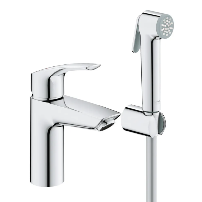 Змішувач для раковини з гігієнічним душем Grohe Eurosmart New (23124003) Змішувач для раковини з гігієнічним душем Grohe Eurosmart New (23124003)