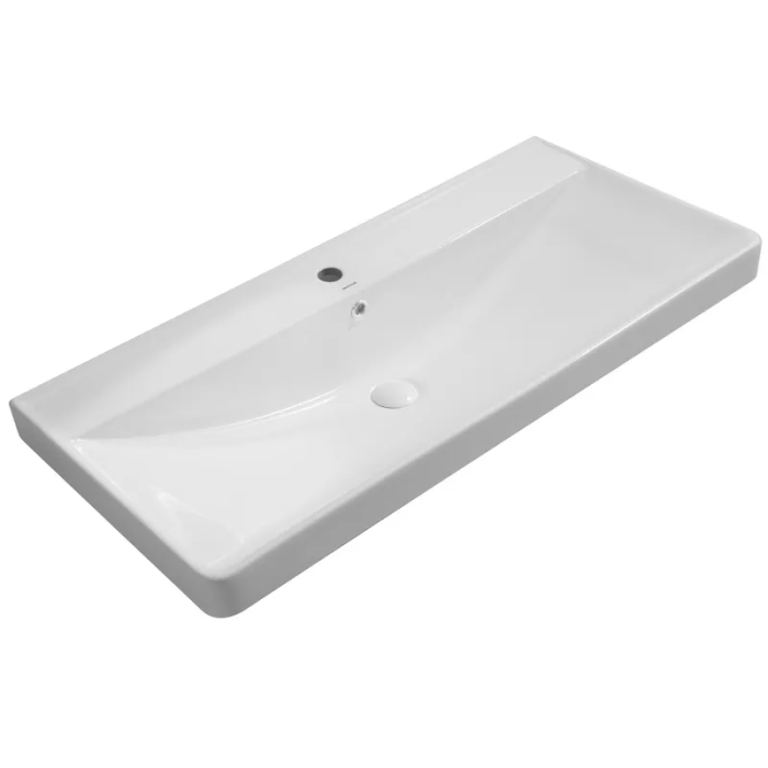 Раковина меблева MIXXUS PREMIUM STYLE-1504 1000х480х190mm з отвором під змішувач та переливом (MP6501) Раковина меблева MIXXUS PREMIUM STYLE-1504 1000х480х190mm з отвором під змішувач та переливом (MP6501)