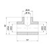 Трійник PPR Thermo Alliance 25х20х25