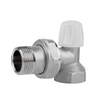 Кран радіаторний Icma 3/4" кутовий без ручки №805