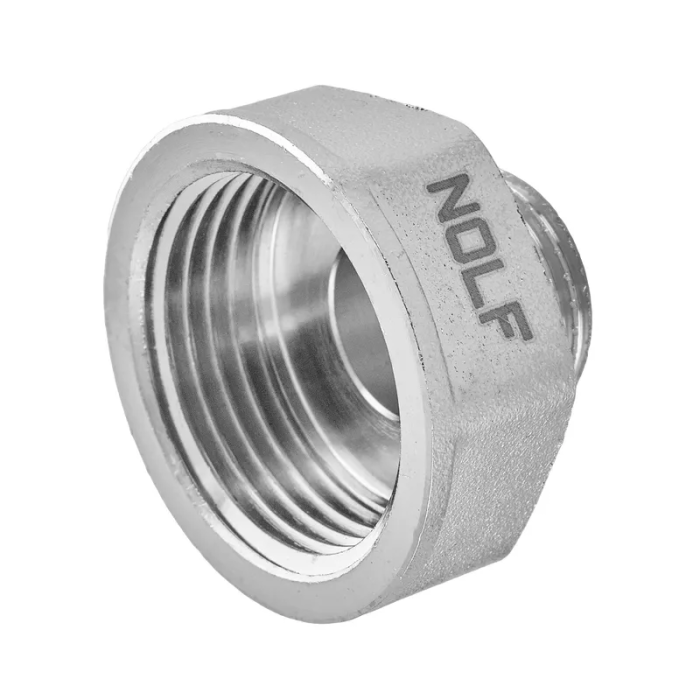 Перехідник Nolf NFC.A0406-N-1/2"Fx3/8"M нікельований (NF3088) Перехідник Nolf NFC.A0406-N-1/2"Fx3/8"M нікельований (NF3088)