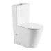Чаша унітазу-компакту Mixxus Premium Bevel-0401-T1 Bowl 625х390х845 Tornado 1.0 без сидіння (MI8348)