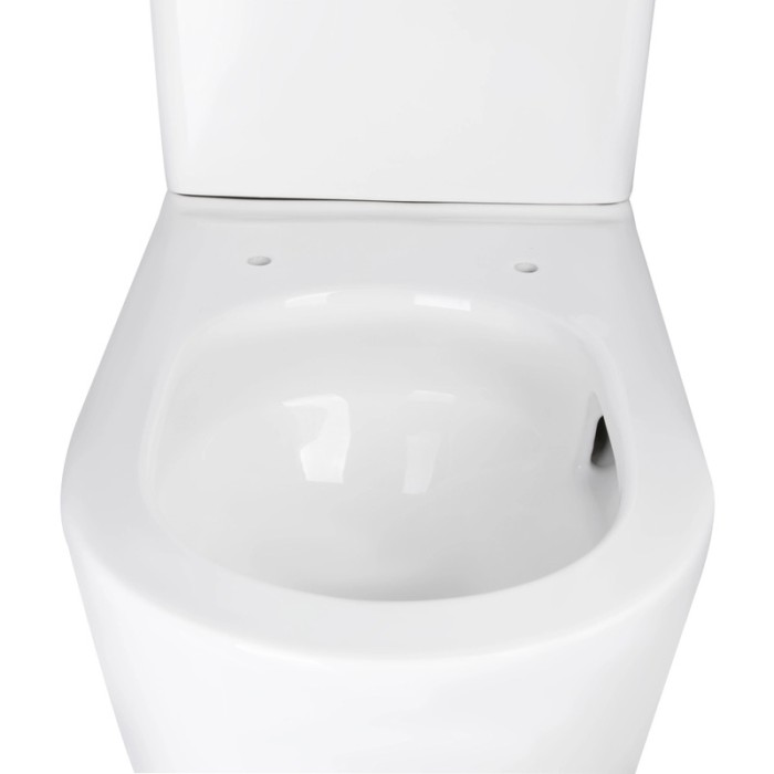 Чаша унітазу-компакту Mixxus Premium Bevel-0401-T1 Bowl 625х390х845 Tornado 1.0 без сидіння (MI8348)