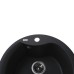 Гранітна мийка Globus Lux ORTA графіт 485мм-А0001