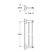 Подвійний тримач для рушників Grohe Essentials New (40802001)
