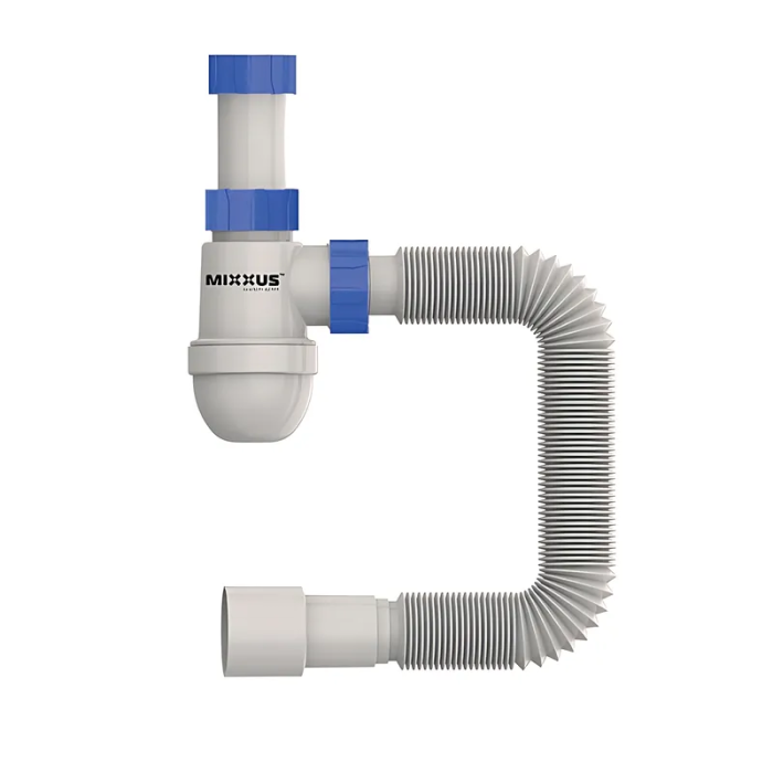 Сифон для умивальника Mixxus SU-05-A 1 1/2"x40 без випуску 40*40/50 (MI8182) Сифон для умивальника Mixxus SU-05-A 1 1/2"x40 без випуску 40*40/50 (MI8182)