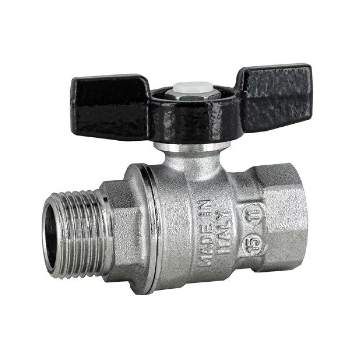 Кран кульовий Officine Rigamonti Aurea PN35 1/2" вн.-зов., метелик (1115.015)