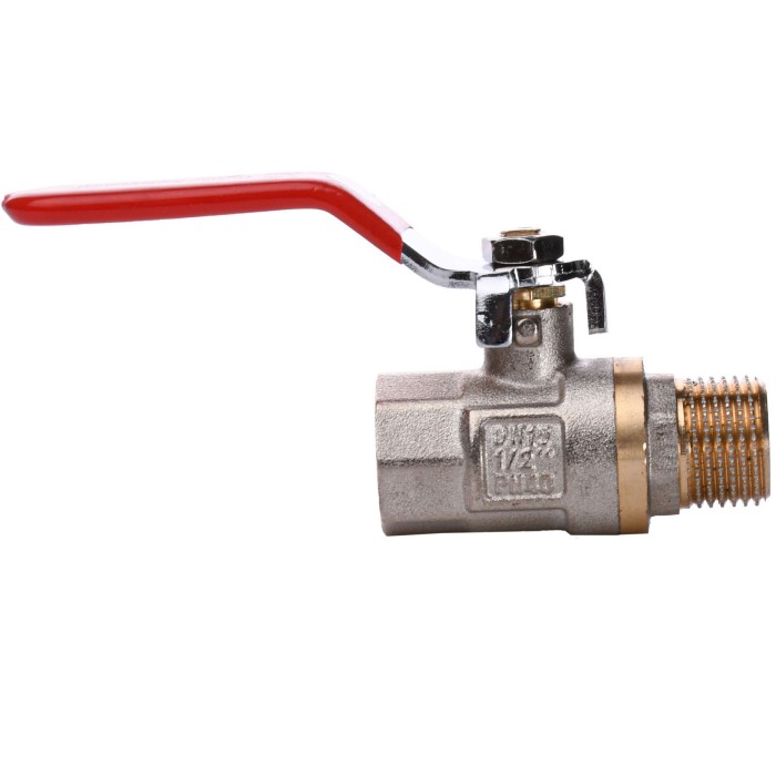 Кран кульовий прямий Q PROFESSIONAL 1/2″ ЗВ КР PN40 QP152 Кран кульовий прямий Q PROFESSIONAL 1/2″ ЗВ КР PN40 QP152