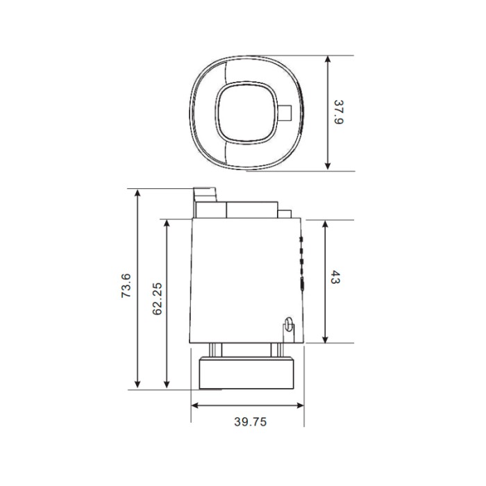 Сервопривід Koer KR.1342 - M30x1.5 (KR4968) Сервопривід Koer KR.1342 - M30x1.5 (KR4968)