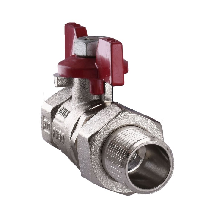 Кран кульовий ARCO 1/2″ SENA 154103 прямий з американкою (754103) Кран кульовий ARCO 1/2″ SENA 154103 прямий з американкою (754103)
