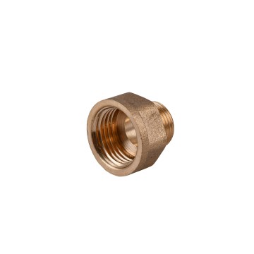 Перехідник редукційний 1/2″х3/8″ВЗ латунний LI323S OPTIMUM