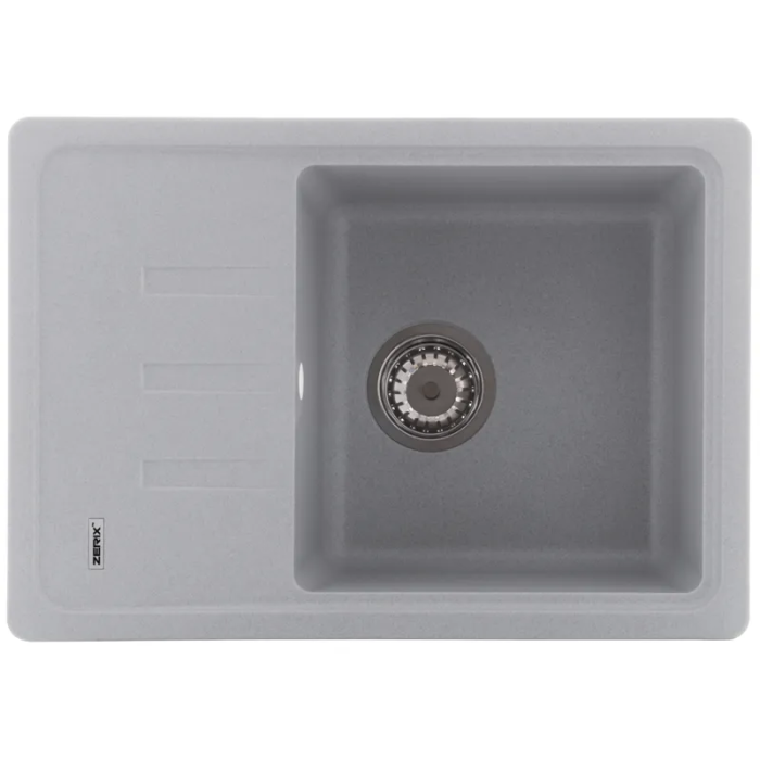 Мийка кухонна Zerix ZS-6243S-09 Сіра (ZX4575) Мийка кухонна Zerix ZS-6243S-09 Сіра (ZX4575)