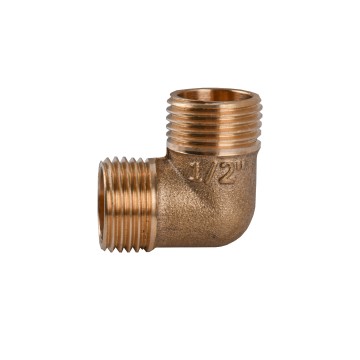 Кутник 1/2″ЗЗ латунний LL332S OPTIMUM