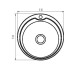 Мийка кухонна Zerix Z510-08-180MD (micro decor) (ZS0561)