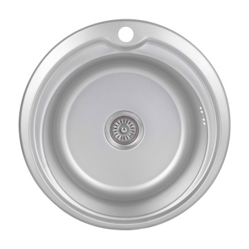 Кухонна мийка Brinex 510-D 0,8 мм Micro Decor (BRIN510MDEC08)