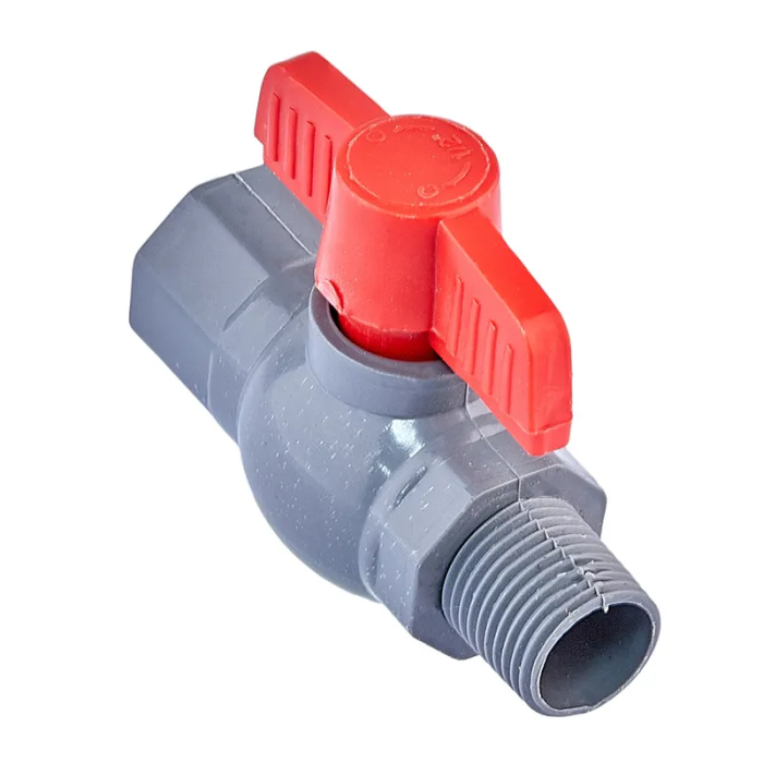 Кран кульовий Plamix PVM-1/2" FM PVC (PM0619) Кран кульовий Plamix PVM-1/2" FM PVC (PM0619)