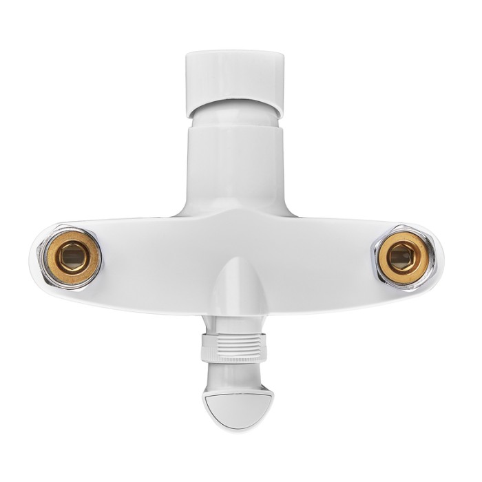 Змішувач для ванни PLAMIX OSCAR-006 EURO SET WHITE (зі шлангом, лійкою та кронштейном) (MX1895) Змішувач для ванни PLAMIX OSCAR-006 EURO SET WHITE (зі шлангом, лійкою та кронштейном) (MX1895)