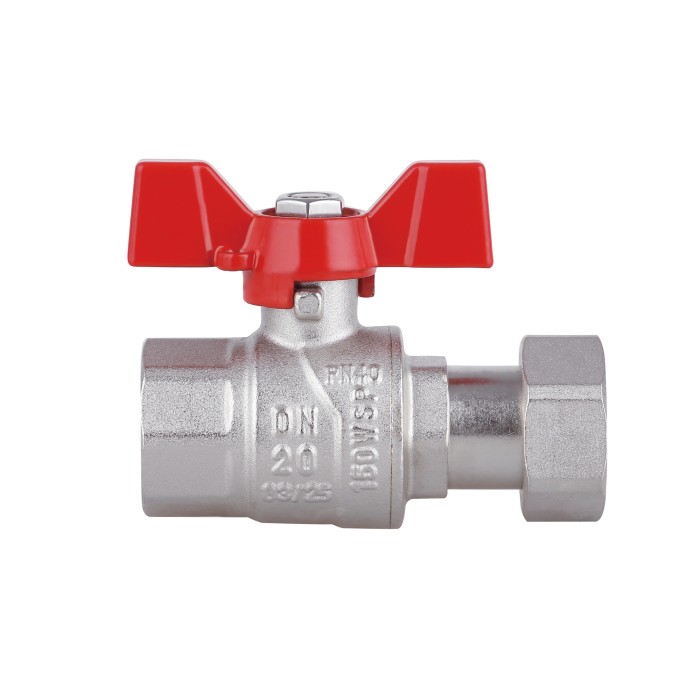 Кран кульовий з накидною гайкою Thermo Alliance Forte 3/4" ВР для води прямий SF260W20 Кран кульовий з накидною гайкою Thermo Alliance Forte 3/4" ВР для води прямий SF260W20