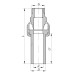 Розбірне різьбове з'єднання НР 20x1 / 2M PPR KOER K0237.PRO (KP2602)