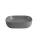 Раковина накладна Mixxus Premium DIVERSE-0115 GRAY 490x395x135mm (MP6650)