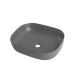 Раковина накладна Mixxus Premium DIVERSE-0115 GRAY 490x395x135mm (MP6650)