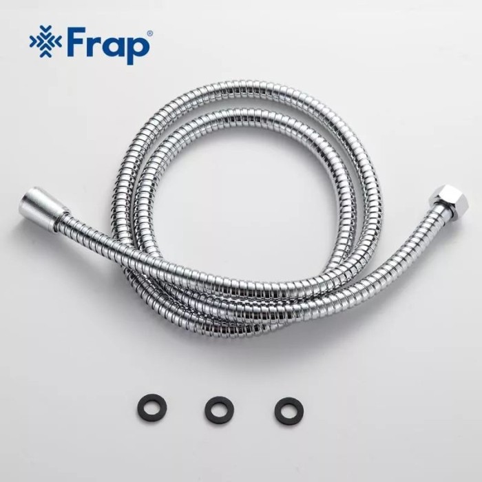 Шланг душовий Frap F43, нержавіюча сталь, 1500 мм, хром Шланг душовий Frap F43, нержавіюча сталь, 1500 мм, хром