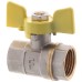 Кран кульовий FERRO PL 1/2" ГГМ газ art. 602 (латуна куля) (FE0559)