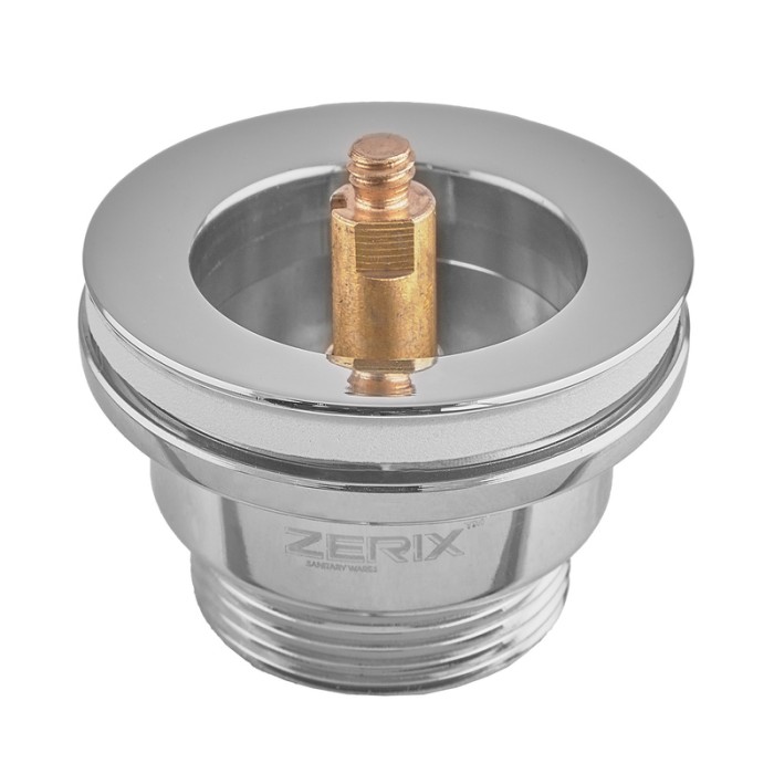 Донний клапан для раковини Zerix BV-03 1 1/4'' універсальний (з/без перел) СLICK-СLACK (Колір хром) (ZX6019) Донний клапан для раковини Zerix BV-03 1 1/4'' універсальний (з/без перел) СLICK-СLACK (Колір хром) (ZX6019)