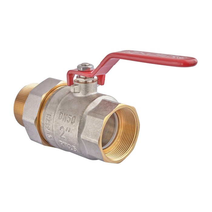 Кран з американкою Koer KR.229 - 2" ручка важіль (KR5665) Кран з американкою Koer KR.229 - 2" ручка важіль (KR5665)