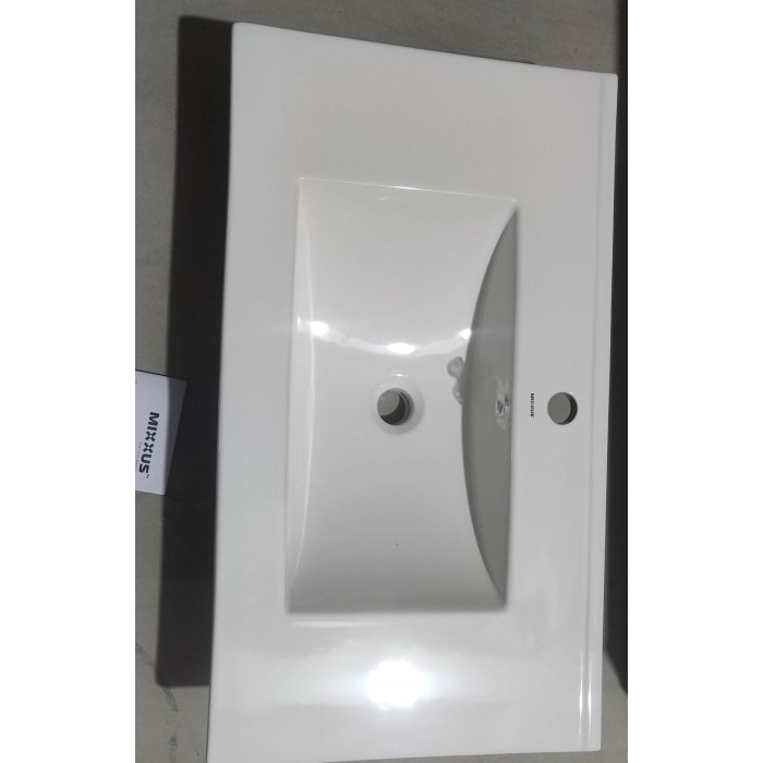 Раковина меблева Mixxus Premium CUBIC-1503 810х460х170mm з отвором під змішувач та переливом (MP6497) Раковина меблева Mixxus Premium CUBIC-1503 810х460х170mm з отвором під змішувач та переливом (MP6497)