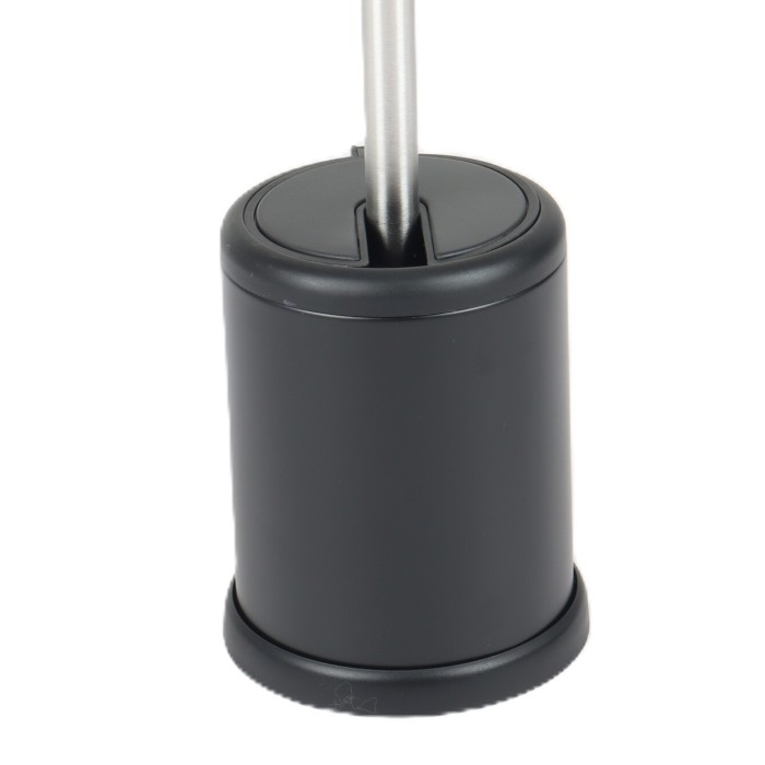 Йоржик для унітазу підлоговий Mixxus Topper-TB0201 Black колір чорний (MI7095) Йоржик для унітазу підлоговий Mixxus Topper-TB0201 Black колір чорний (MI7095)