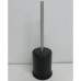 Йоржик для унітазу підлоговий Mixxus Topper-TB0201 Black колір чорний (MI7095)