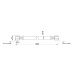Шланг для газу Thermo Alliance Standart білий 1/2" ВВ 150 см SD90G150