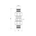 Муфта обтискна Icma 16 №530