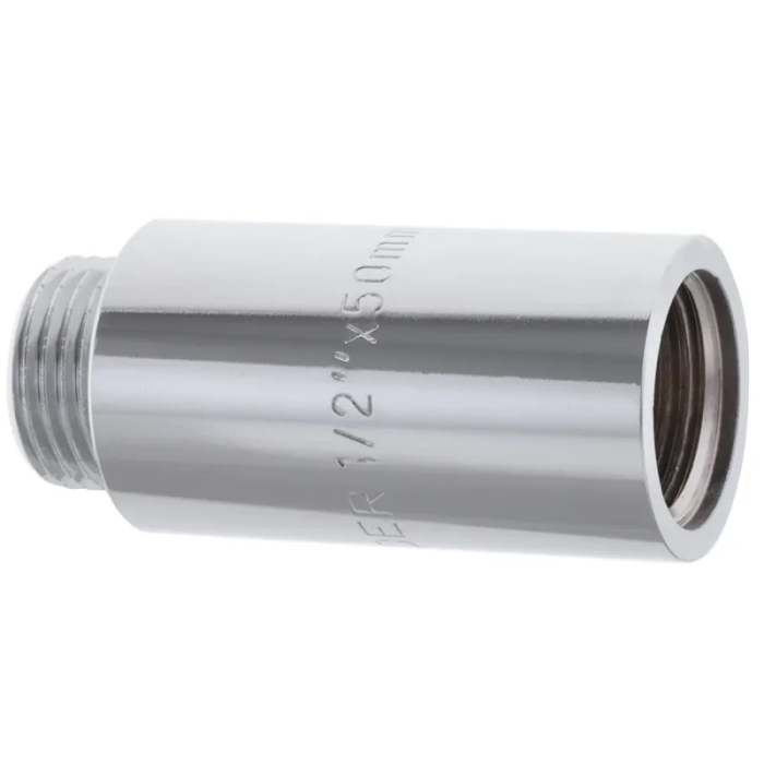 Подовжувач 1/2" 50мм (хром) Koer KF.E06-50.CHR (KF0098) Подовжувач 1/2" 50мм (хром) Koer KF.E06-50.CHR (KF0098)
